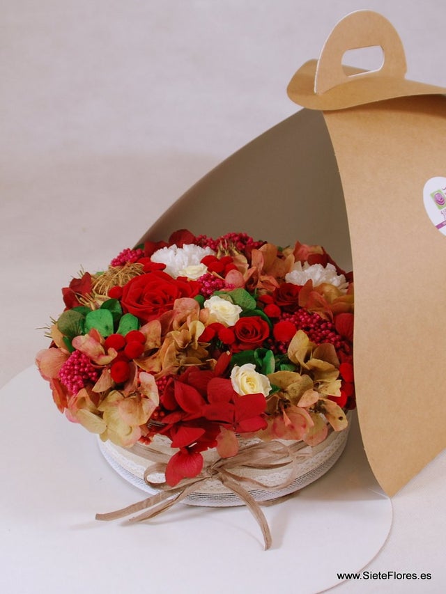 Flores Preservadas a domicilio en Zaragoza. Tienda Online de Flores de  Siete Flores Zaragoza